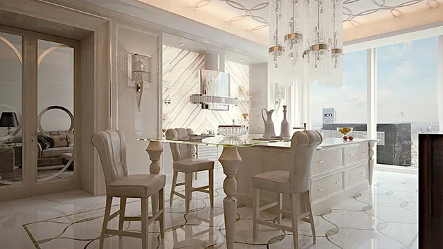 تصميم داخلي لمطابخ الإمارات — أفكار فاخرة وتنفيذ