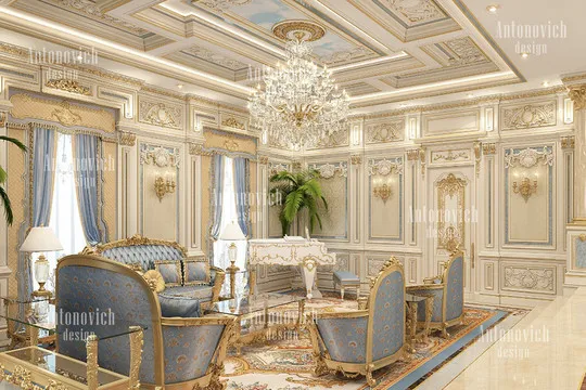 تصاميم داخلية فاخرة: رحلة بصرية من الروعة الكلاسيكية