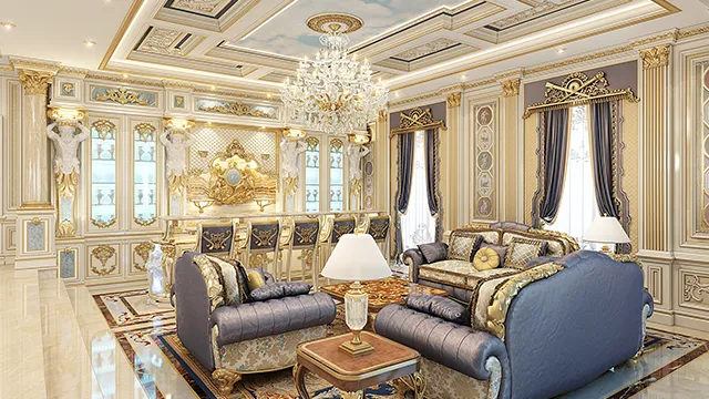 التصميم الداخلي الهندي الراقي: رحلة في الأناقة