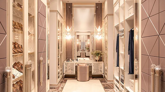 تصنيع خزائن ملابس مخصصة في الإمارات — تصميم وجودة فائقة