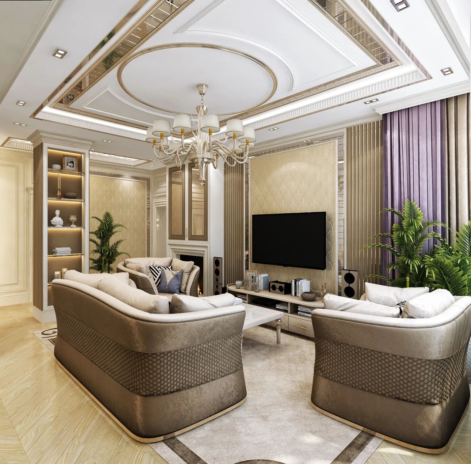 تصميم داخلي للمساحات الصغيرة — حلول خبراء