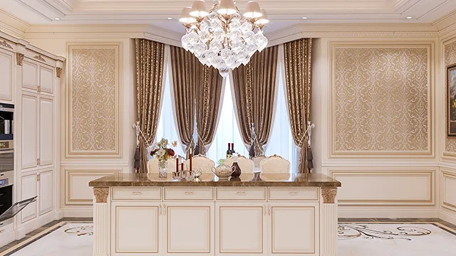 اتجاهات تصميم مطبخ دبي الفاخرة