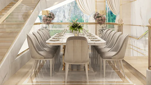 Искусство дизайна элегантной столовой зоны