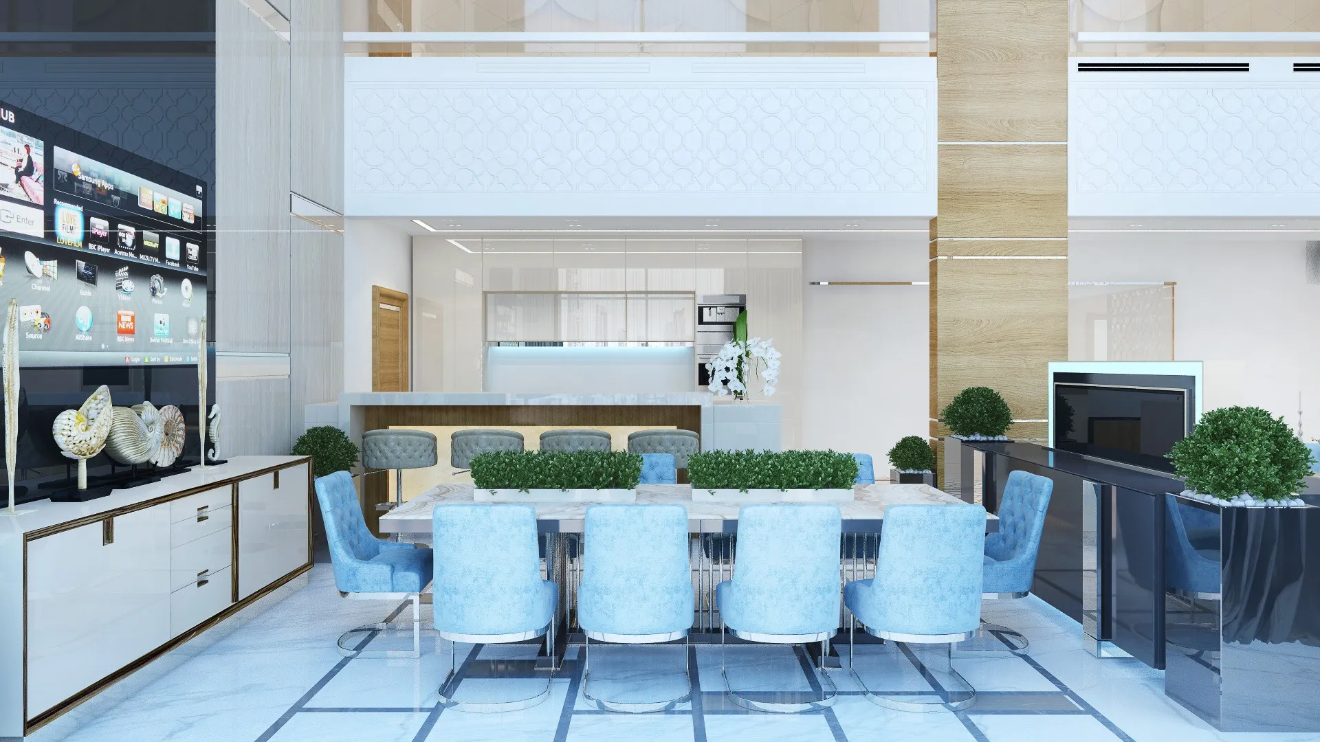 Элегантные и современные идеи дизайна кладовой и столовой