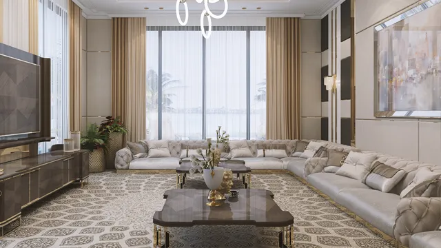 Изысканный дизайн гостиной для дома вашей мечты