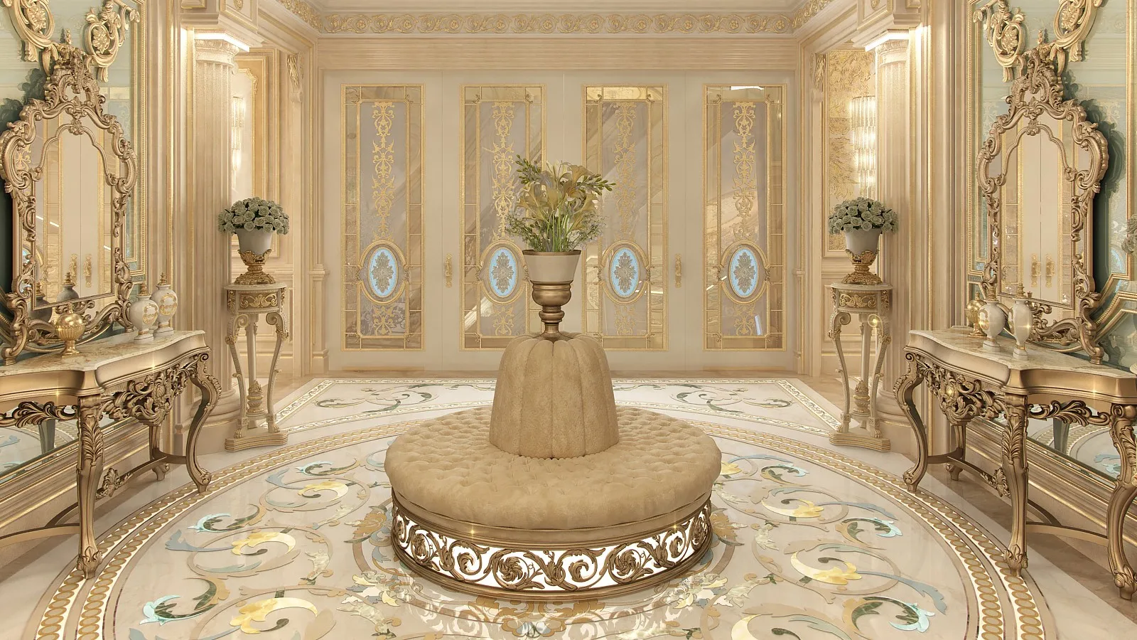 Вершина роскоши: эксклюзивный обзор роскошного холла