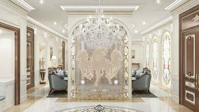 حلول مبتكرة لتصميم داخلي للردهة لمساحة مدهشة