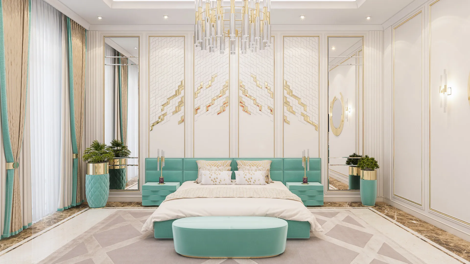 إتقان تنسيق ألوان الديكور الداخلي