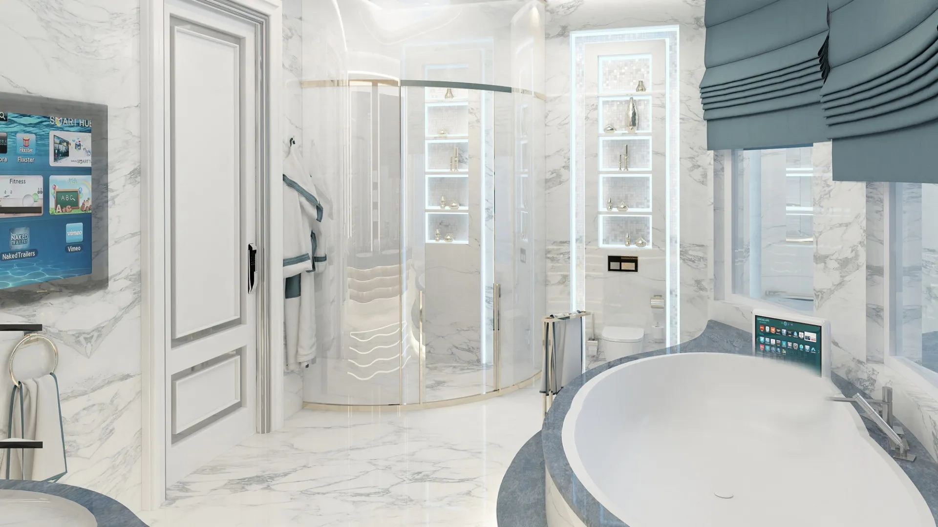 أفكار مبتكرة لتصميم الحمامات لتجديد مذهل