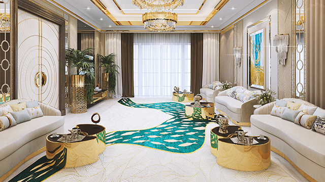 اختبر السحر والفخامة: تصميم داخلي وأثاث من أنطونوفيتش ديزاين (Antonovich Design)