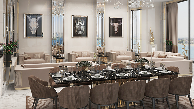 ارتقِ منزلك بتصميم داخلي فاخر وأنيق