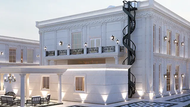 أفكار تصميم الواجهات الخارجية الفاخرة