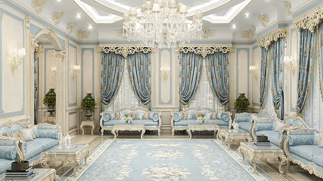 نقوش وأنماط لتصميم داخلي فاخر في دبي