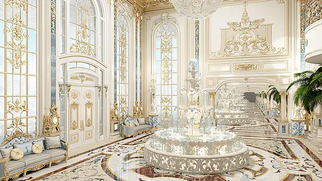 ذروة الفخامة في تصميم فلل أبوظبي