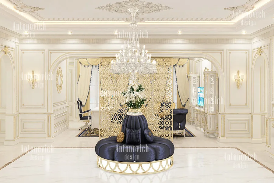 التصميم الداخلي الكلاسيكي الفاخر في دبي: رحلة عبر الأناقة الخالدة