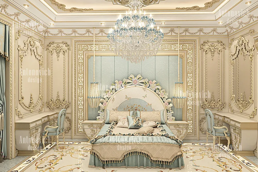 خدمات تصميم داخلي لغرف نوم فاخرة في دبي