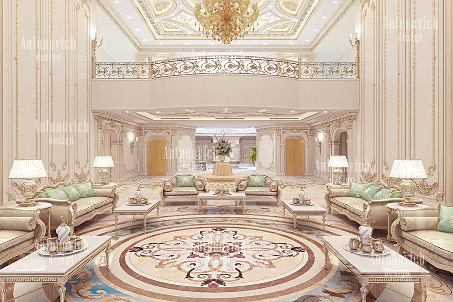 جوهر الفخامة: تصميم منازل كلاسيكي في أبوظبي