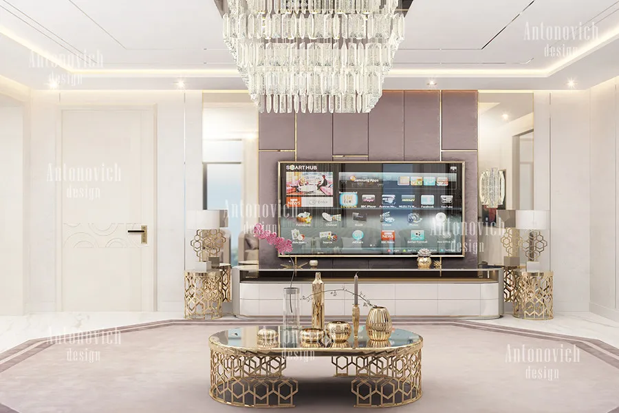 تصميم فيلا فاخرة في أبوظبي: تحفة من الفخامة