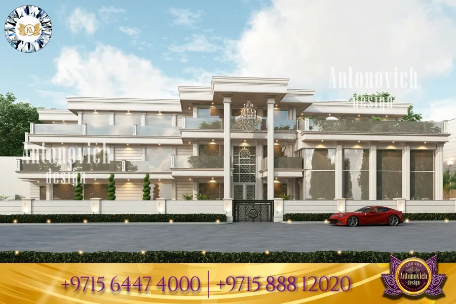 كشف النقاب عن قصر مودرن فاخر