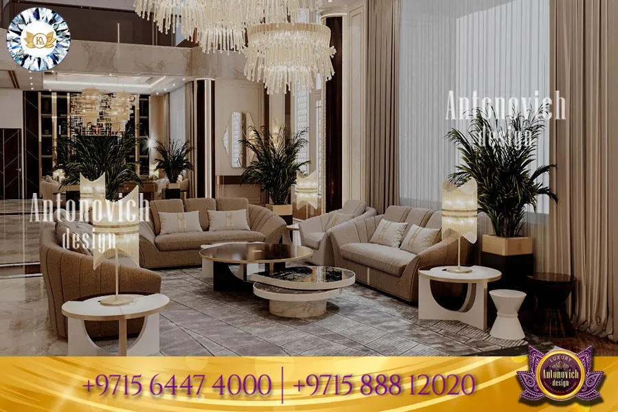 فن التصميم الداخلي الفاخر في الإمارات