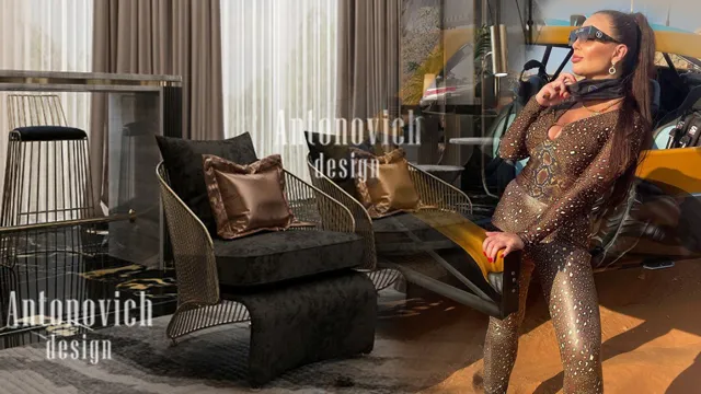 أحدث صيحات تصميم غرف نوم فاخرة من أنطونوفيتش ديزاين