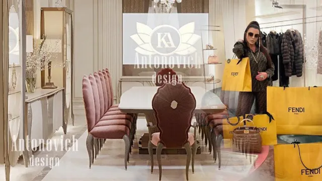 تصميم داخلي لغرفة الطعام — أنطونوفيتش ديزاين