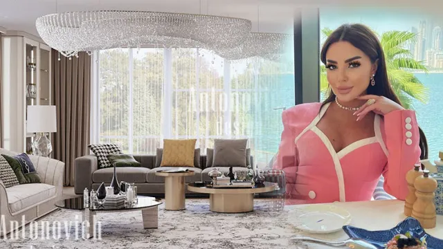 تصميم غرفة المعيشة الحديثة من أنطونوفيتش ديزاين