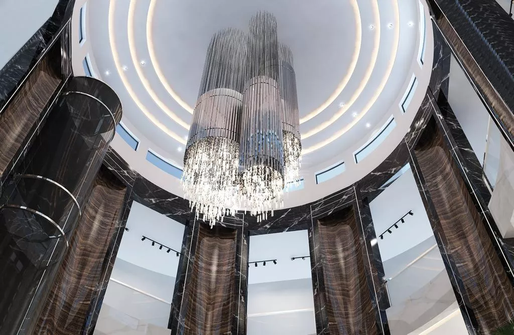 تصميم فيلا فاخرة بنمط مودرن فاخر