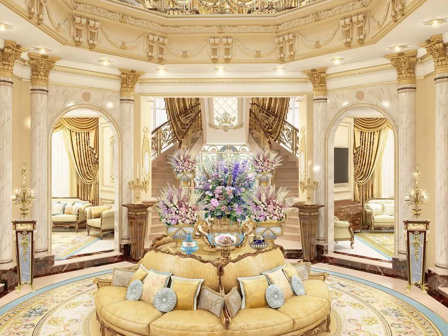 أفخم تصميمات داخلية لقصور ملكية في السعودية من أنطونوفيتش ديزاين (Antonovich Design)