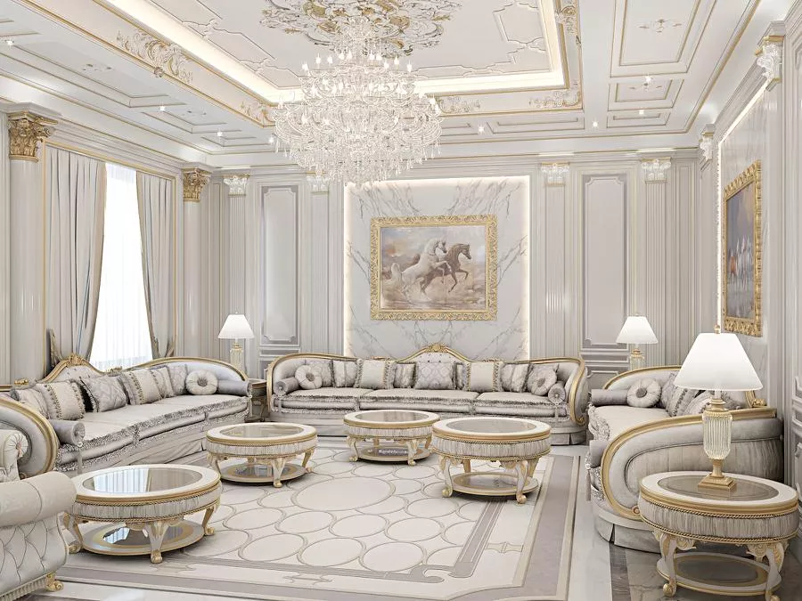 اختبر الفخامة والراحة مع أريكة مجلس عربي فاخرة