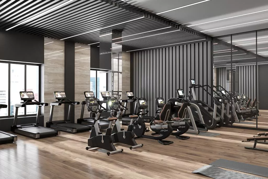 أفكار مبتكرة لتصميم صالات رياضية فاخرة