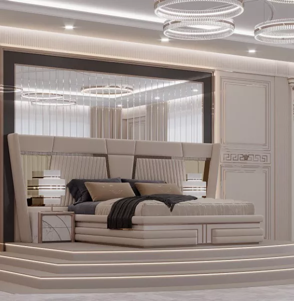 أفكار لتصميم غرفة النوم الرئيسية الفاخرة ذات ٥ نجوم