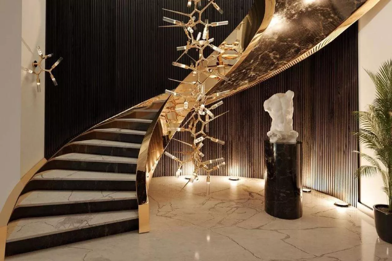ارتقِ تصميم السلالم في دبي: دليل كامل للدرج الفاخر