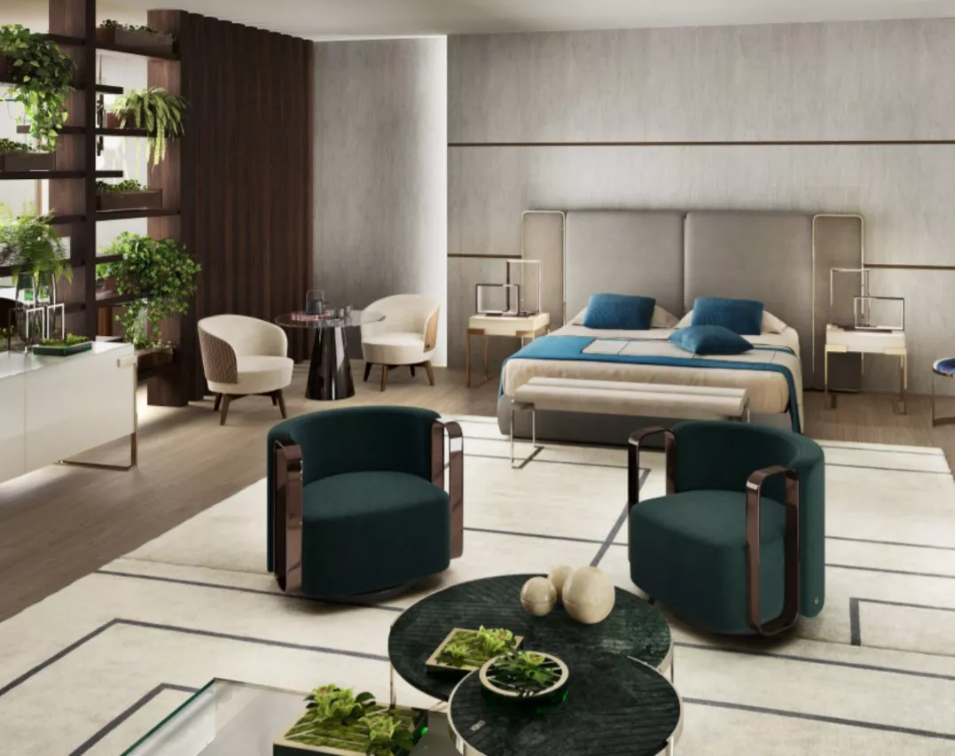 حوّل غرفة نومك الفاخرة بتصميم داخلي حديث