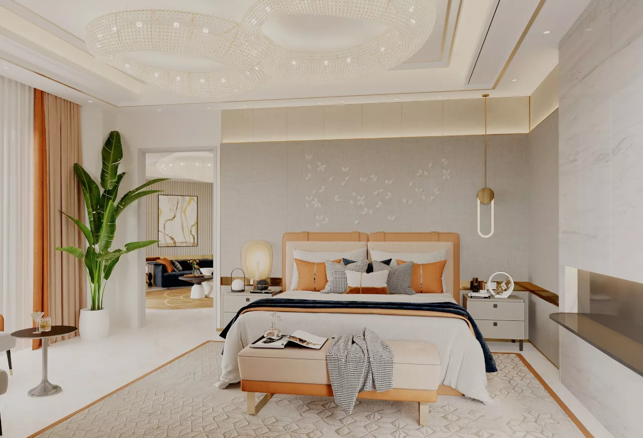 أسرار تصميم غرف نوم فاخرة في دبي