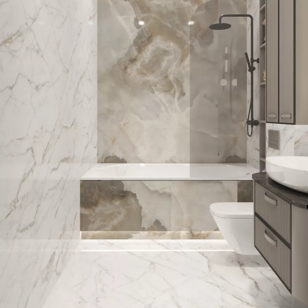 أنماط الحمام المودرن والعصري: مقارنة شاملة