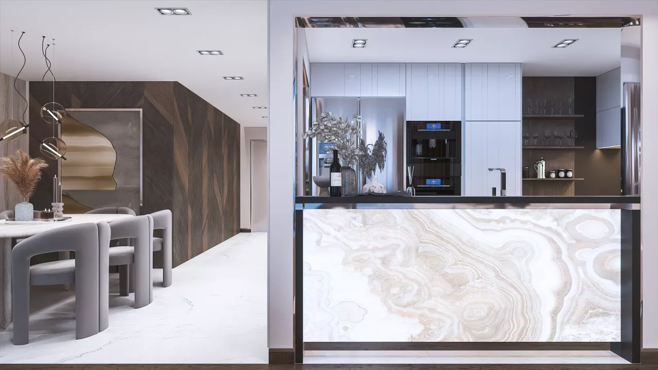 حوّل منزلك بتصميم مطبخ عصري وغرفة طعام فاخرة في دبي