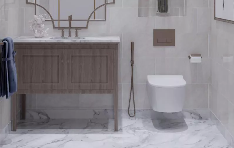 إتقان فن تصميم حمام حديث في دبي