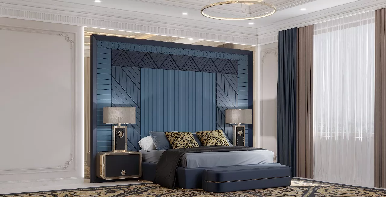 جوهر تصميم غرف نوم دبي الحديثة