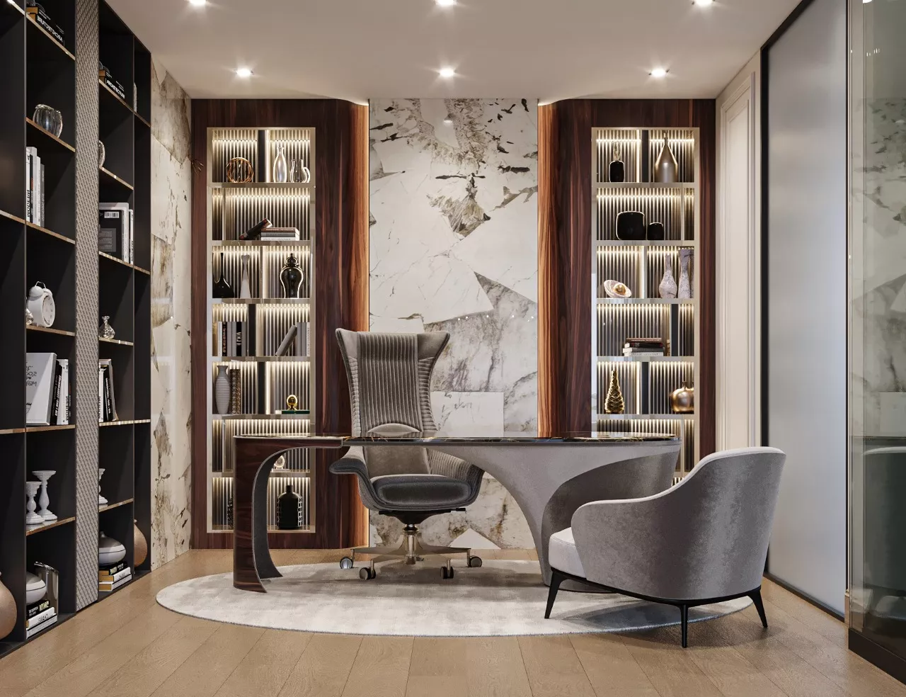 الكشف عن عناصر التصميم الداخلي الراقي في دبي