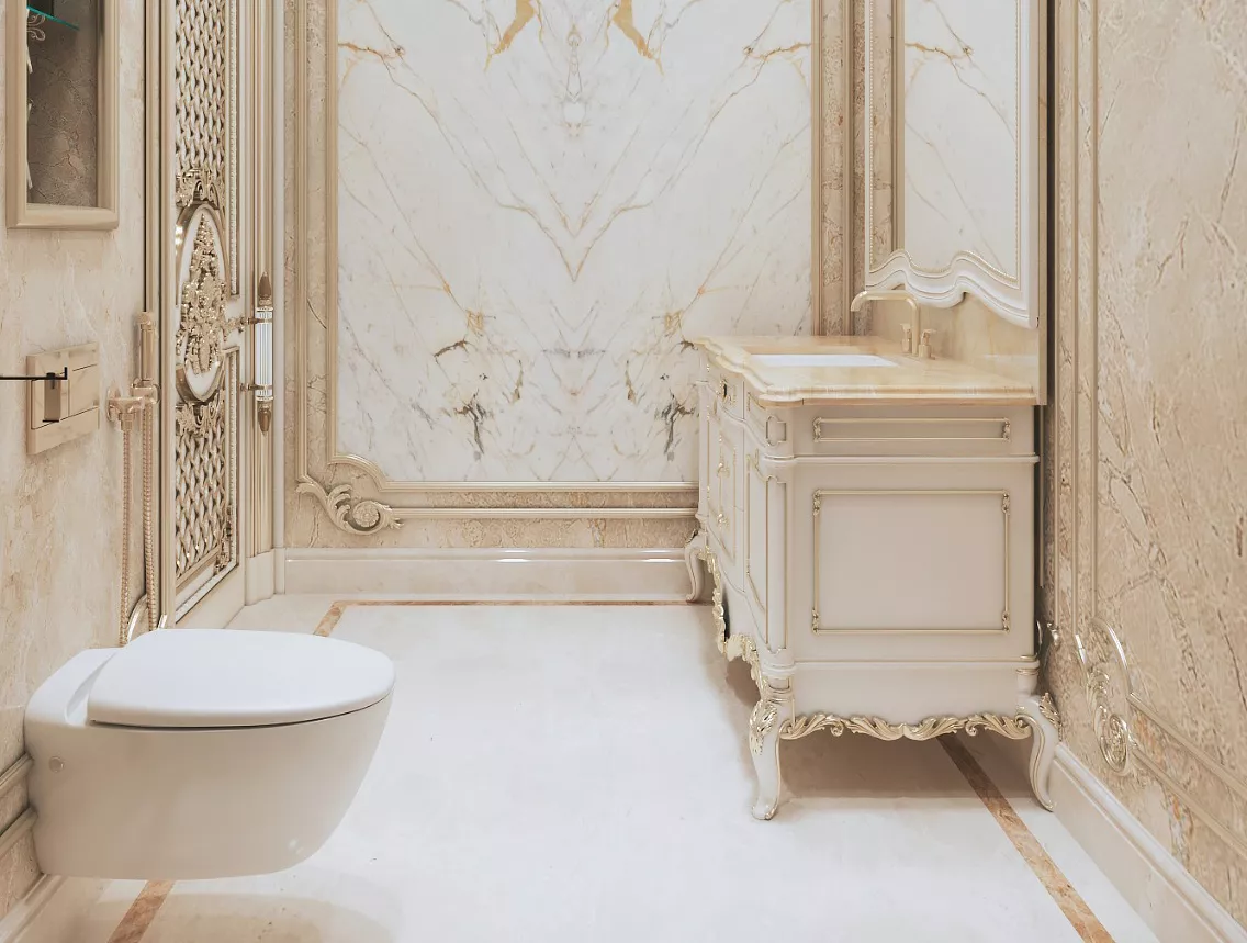 ارتقِ بتجربة حمامك: نصائح تصميم فاخرة لسكان دبي