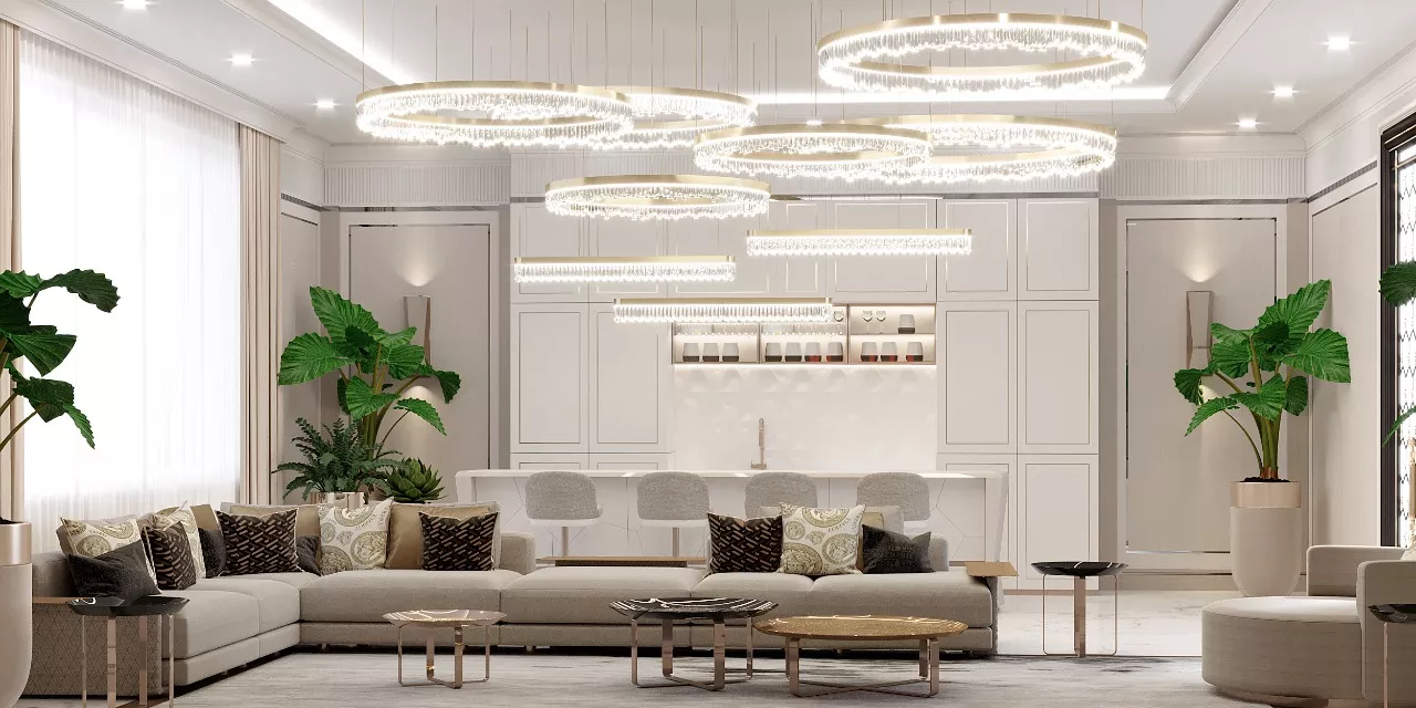 تقنيات سهلة لتصميم غرفة معيشة فاخرة