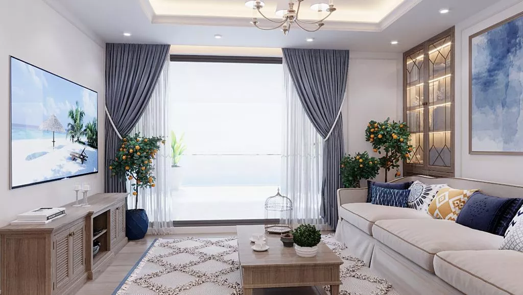 أفكار أنيقة لتصميم غرفة المعيشة الفاخرة