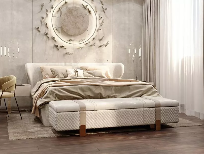 كشف أسرار تصميم غرفة نوم فاخرة