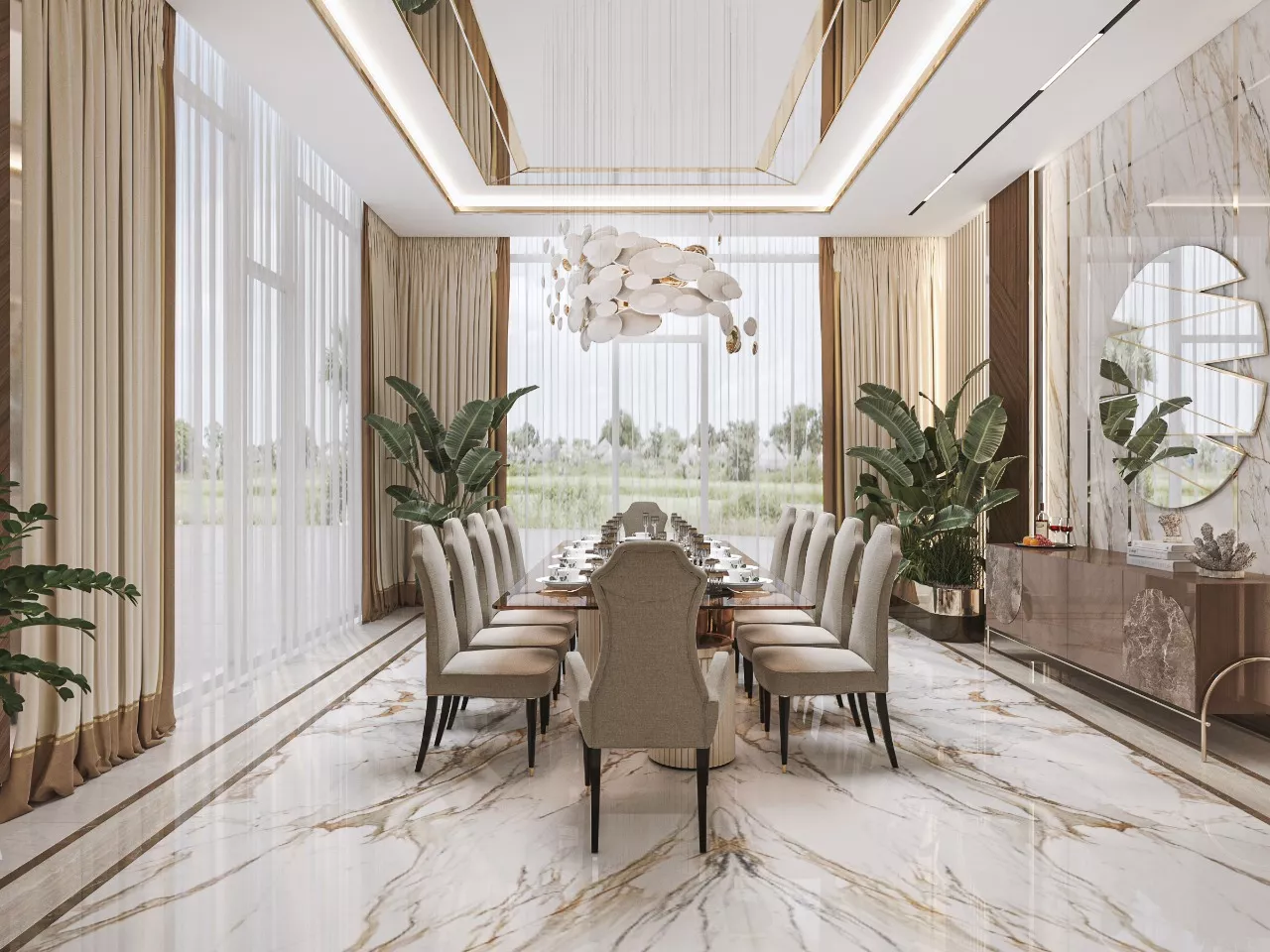 دليل الخبراء لتحسين تصميم وديكور غرفة الطعام