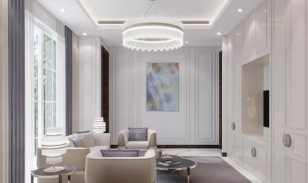 نصائح سهلة لتزيين غرفة المعيشة الفاخرة