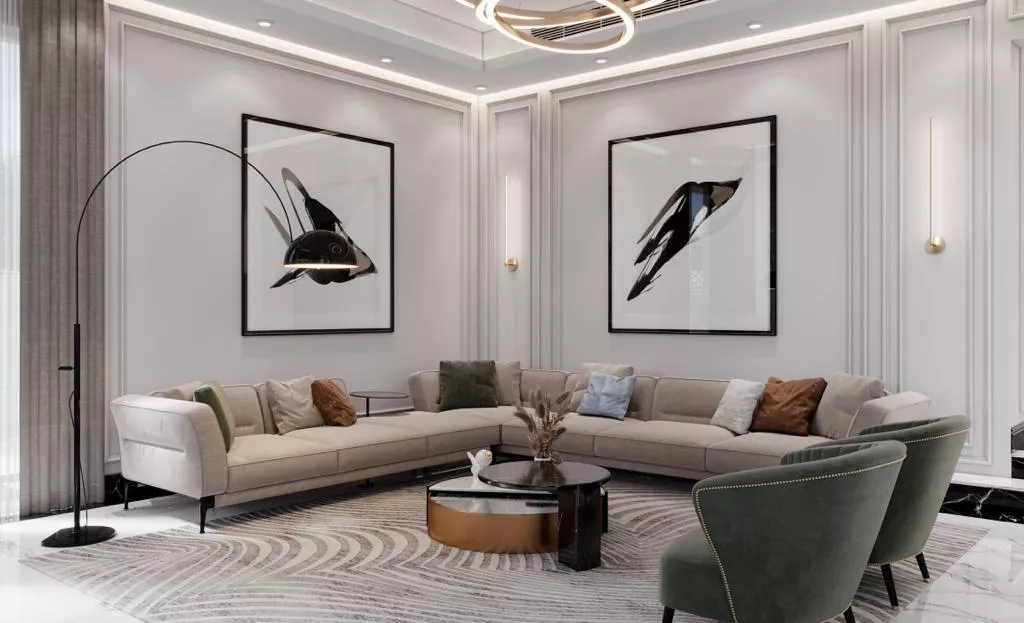 نصائح لتصميم غرفة المعيشة الفاخرة