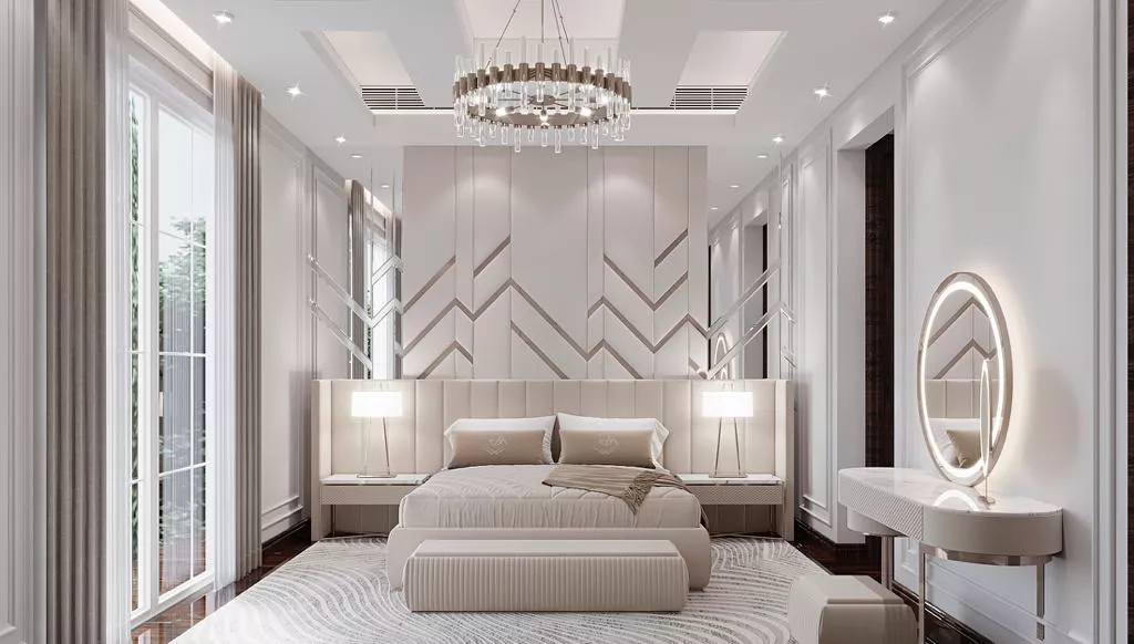 تجربة تصميم غرف نوم دبي المريحة والفاخرة