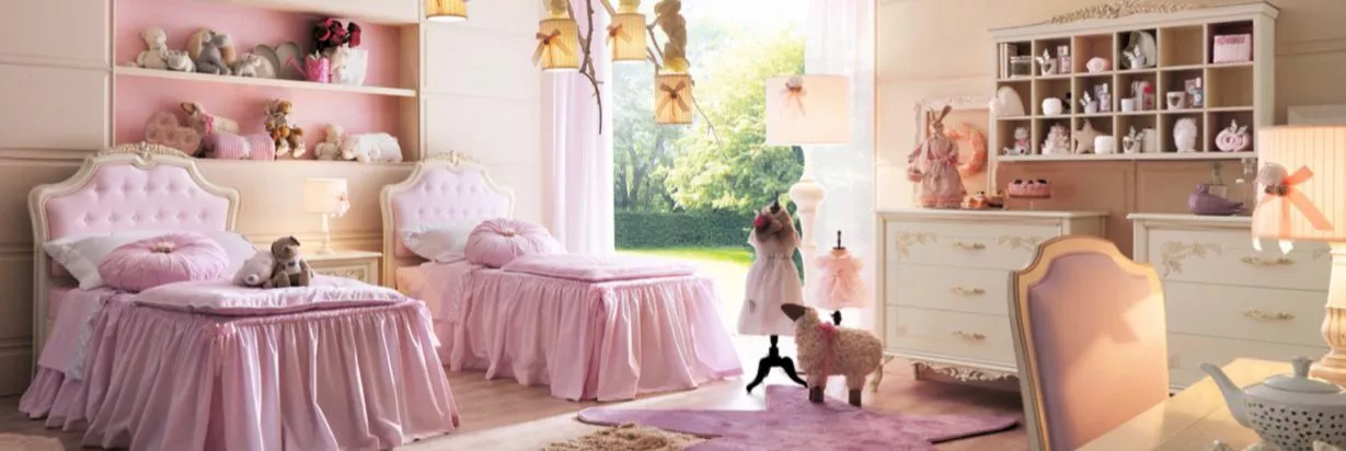 متجر أثاث غرف نوم البنات الفاخر بالقرب منك