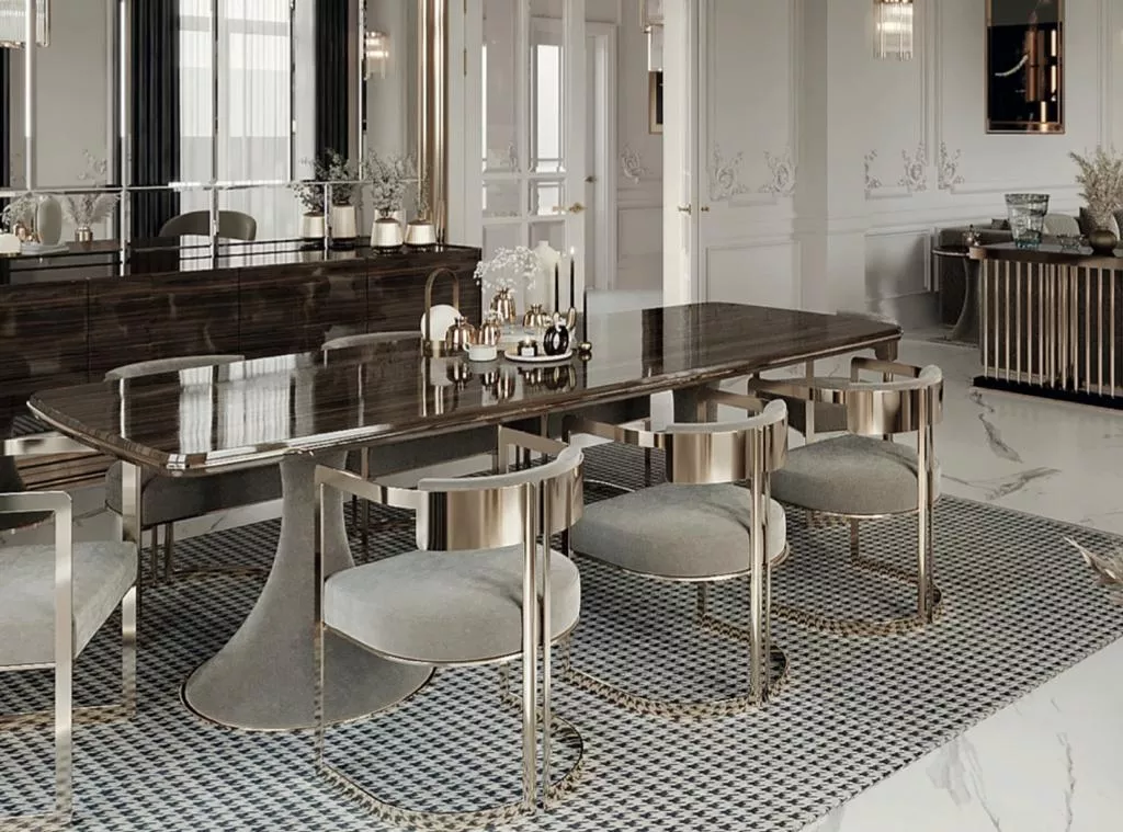 اكتشف قمة الأثاث المنزلي الفاخر في أبوظبي